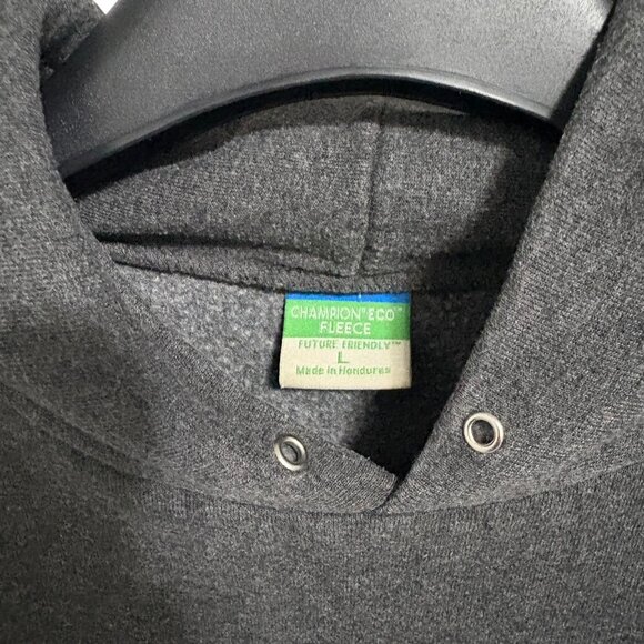 University of Chicago Hooded Sweatshirt Mens Size Large Embroidered Champion - Picture 5 of 6